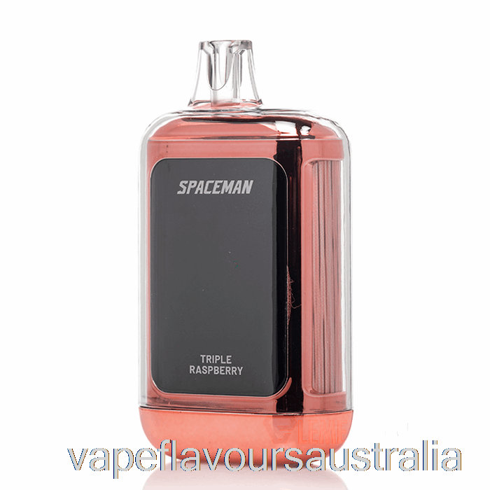 Vape Nicotine Australia SPACEMAN CURVE 18K Disposable Triple Raspberry